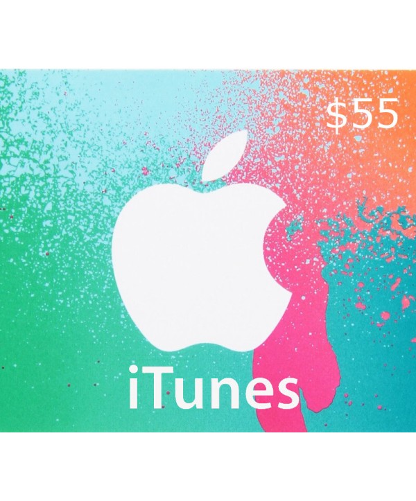 iTunes $55 CA Card Key 